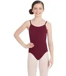 Capezio Girls Classics Camisole Leotard w/ Adjustable Straps - Burgundy