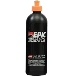 Malco EPIC Medium-Duty Car Polishing Compound – Best Minor Scratch Remover | All-in-One Compound for Polishing Car Paint | Dust-Free, Swirl-Free Finish | Removes P2500 Sand Scratches | 16 Oz. (109116)