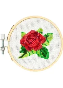 Mini Embroidery Kit | Rose