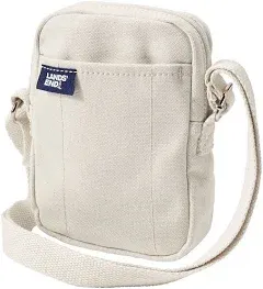 Lands' End Women's Canvas 2 Mile Crossbody Bag