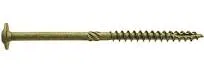 #14 x 1&#034; Construction Lag Screw Exterior Coated Torx/Star Drive Heavy Duty St...