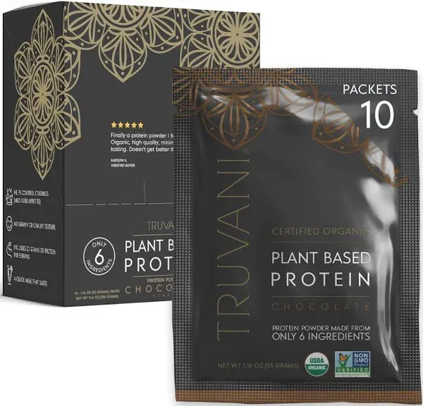 Truvani Plant Based Protein Powder