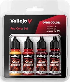 Vallejo Game Color Set Red