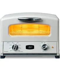 Sengoku HeatMate Graphite Toaster Oven, 120 Volt, Eggshell White (Open Box)