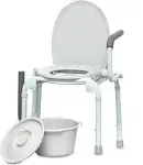 ProBasics Steel Drop-Arm Commode