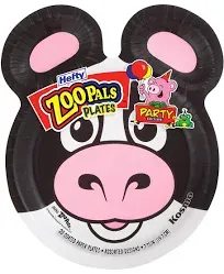 Hefty Zoo Pals Party Edition Paper Plates