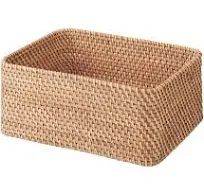 MUJI 7A57044 Basket, ys/m, Natural