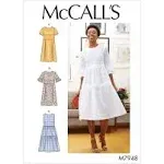 McCall's Patterns McCall's Women's Knee Length Pleated Dress