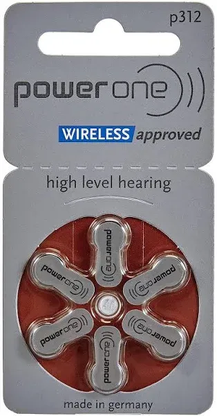 Power-One Hearing Aid Batteries Size