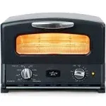 HeatMate Graphite Heating Technology Pop-Up Toaster w/7 Heat Settings, 3 Toas...