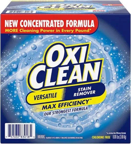 OxiClean Max Efficiency Versatile Stain Remover Powder