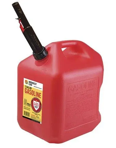 Company 5 Gallon No Spill Gas Can, Red