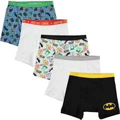 Dc Comics Boys Superhero Boxer Briefs Multipacks with Batman Flash Superman & More