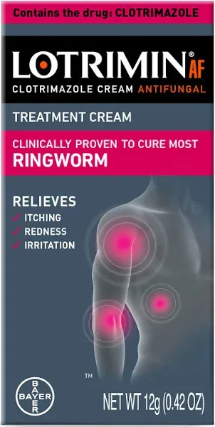 Lotrimin Treatment Cream Antifungal Ringworm