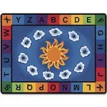 Carpets for Kids Sunny Day Learn & Play Rug (5'10" x 8'4" Rectangle)