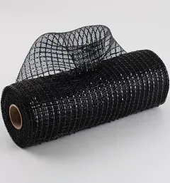 10" Black Wide Foil Mesh