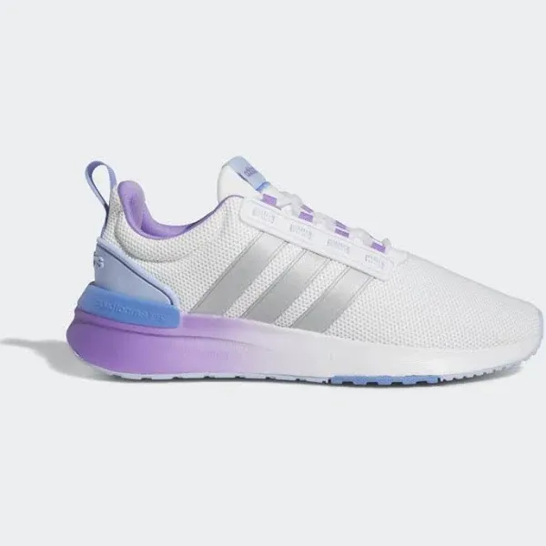 adidas Racer TR21 Women&#039;s Running Shoes White/Pink Size 9.5 H00652 Pre-Owner!