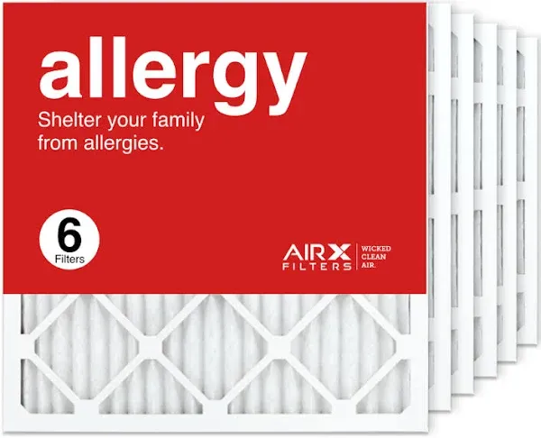 Airx Allergy Merv 11 Pleated Air Filter