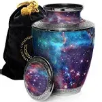 Cosmic Galaxy Cremation Urn, Cremation Urns Adult, Urns for Human Ashes