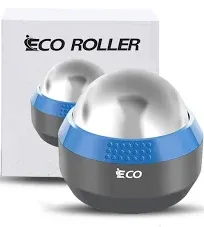 iECO Cryosphere Cold Massage Roller Ball - Massage Ball for Cold & Heat Relief, Myofascial Release, Trigger Point Therapy, Muscle Knots - Deep Tissue Ice Massager