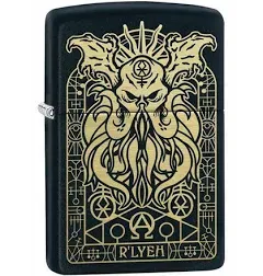 Zippo Windproof Engraved Demonic Monster Lighter, 29965, New In Box