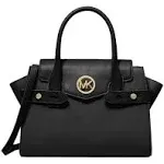 Michael Kors Carmen Medium Brown PVC Satchel