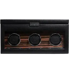 Wolf Roadster Triple Watch Winder with Storage