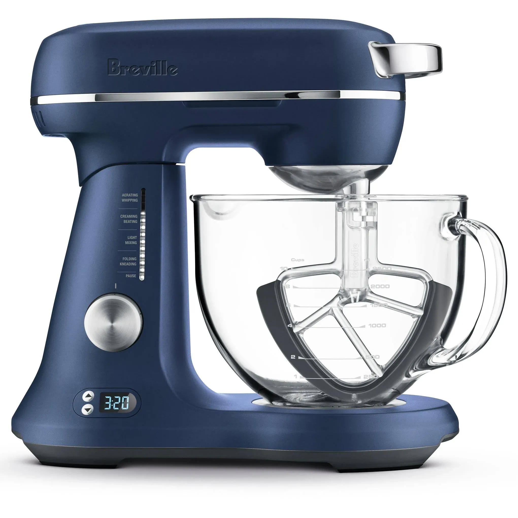 Breville The Bakery Chef Stand Mixer, Damson Blue #BEM825DBL1BCA1