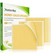 Kastormed Honey Gauze Dressing, Manuka Honey Wound Care, Medical Grade Honey ...