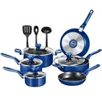 NutriChef 13 Piece Non-Stick Kitchen Cookware Set