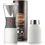 Asobu Cold Brew Coffee Maker - White