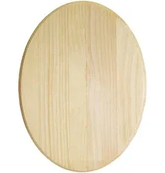 Walnut Hollow Pine Oval Plaque, 9 by 12 by 0.63-Inch