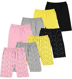 Pink Angel Girls' Solid Plain Bike Shorts