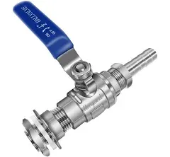 Horiznext NPT 1/2 Home Brew Ball Valve Kit