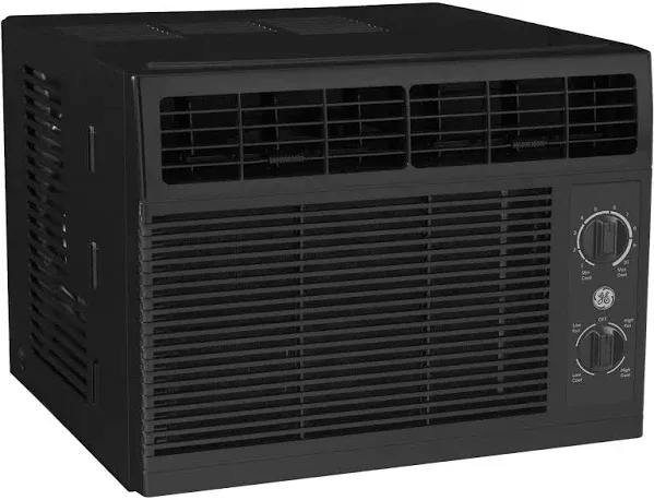 GE 5,000 BTU Mechanical Window Air Conditioner for Small Rooms Up to 150 Sq ft.