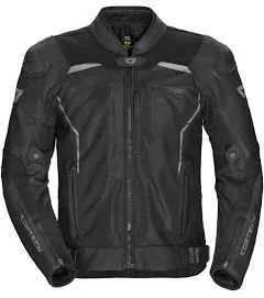 Cortech Vader Leather Black Jacket