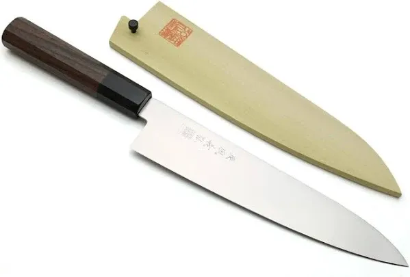 Yoshihiro Ice Hardened High Carbon Stainless Steel Wa Gyuto Japanese Chef Knife