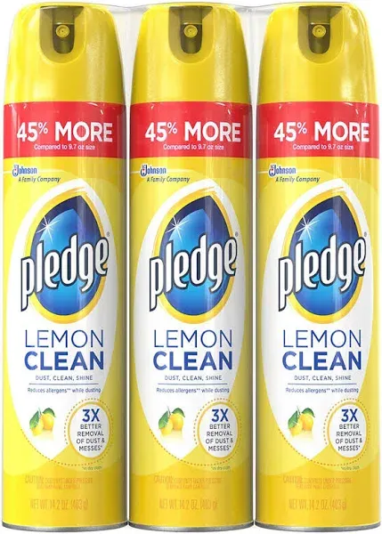 Pledge Furniture Polish Lemon