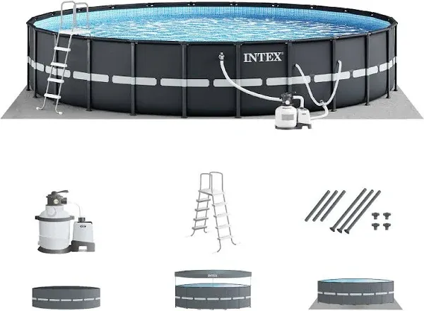 Intex 26309ST 14' x 42" Ultra XTR Frame Above Ground Pool Set w/ Pump (Used)