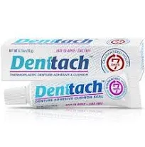 Denttach Denture Adhesive, Thermoplastic Denture Adhesive and Cushion for 7 Days