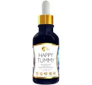 Happy Tummy de Coco March - Alivio natural a base de plantas - Acidez estomacal, hinchazón, reflujo ácido gaseoso e intolerancias alimentarias - Sin gluten, sin lácteos, sin OMG