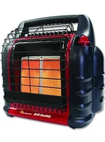 Mr. Heater Big Buddy Outdoor Only Portable Liquid Propane Radiant Heater F274806 - 4,000 / 9,000 / 18,000 BTU