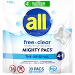 All Stainlifters Free Clear 100% Free Of Perfumes & Dyes Detergent (12.6 oz, 19 ct)