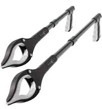 Grabber Reacher Tool - 2 Pack - Newest Version Long 32 Inch Foldable Pick Up S..