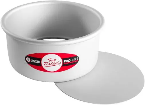 Fat Daddio's PCC-43 20.48 Oz. Aluminum Round 16 Gauge Removable Bottom Cake Pan