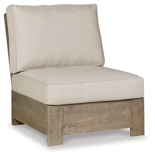 Ashley Silo Point Outdoor Armless Chair with Cushion