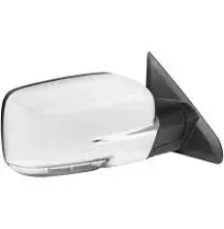 Right Side Mirror Fits 2013-2019 Ram 1500 Chrome Power Fold+Heated+LE<wbr/>D Signal