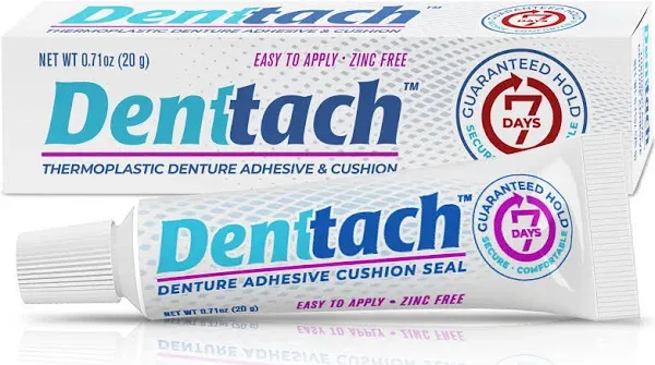 Denttach Denture Adhesive Thermoplastic Denture Adhesive and Cushion Comfort