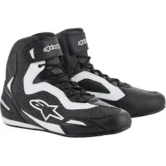 Alpinestars Faster-3 Rideknit Shoes - Black/Silver/R<wbr/>ed | US 8.5