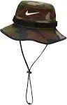 nike dri-fit apex camo print bucket hat